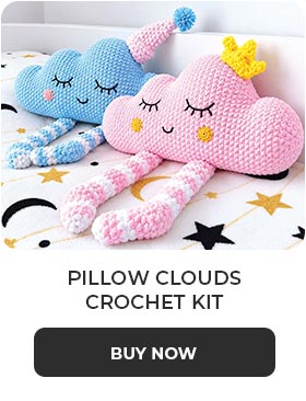 Pillow Clouds Crochet Kit