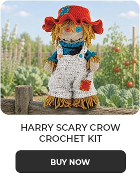 Harry Scary Crow Crochet Kit