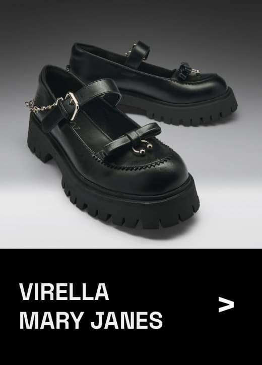 Virella Grunge Mary Janes