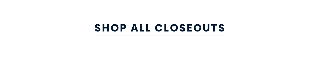 Shop all closeouts