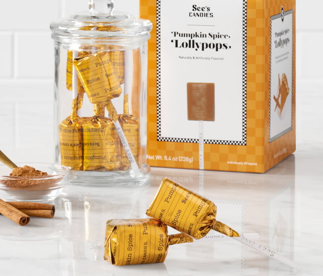 Pumpkin Spice Lollypops Image