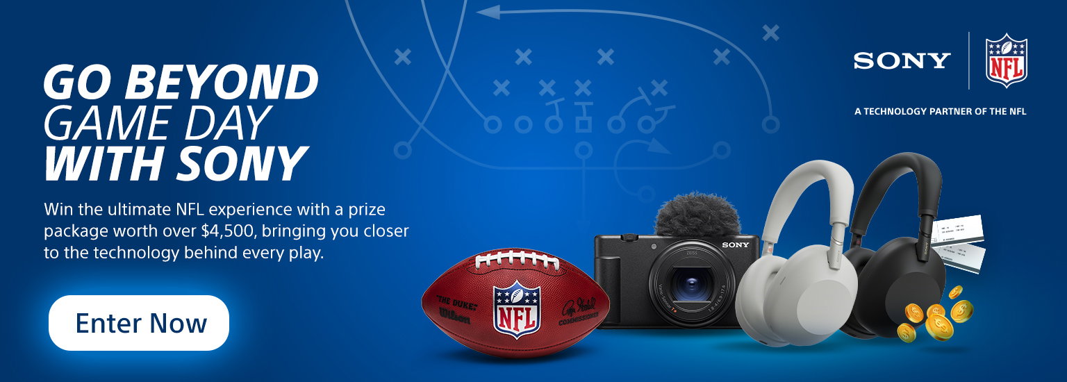 Last chance to win BIG with Sony this NFL Melbourne Game Day