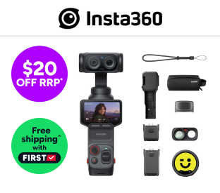 Insta360 Luna Ultra 8K Leica Dual-Lens Gimbal Camera Creator Bundle Product Image