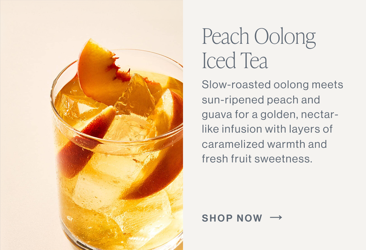 Peach Oolong Iced Tea