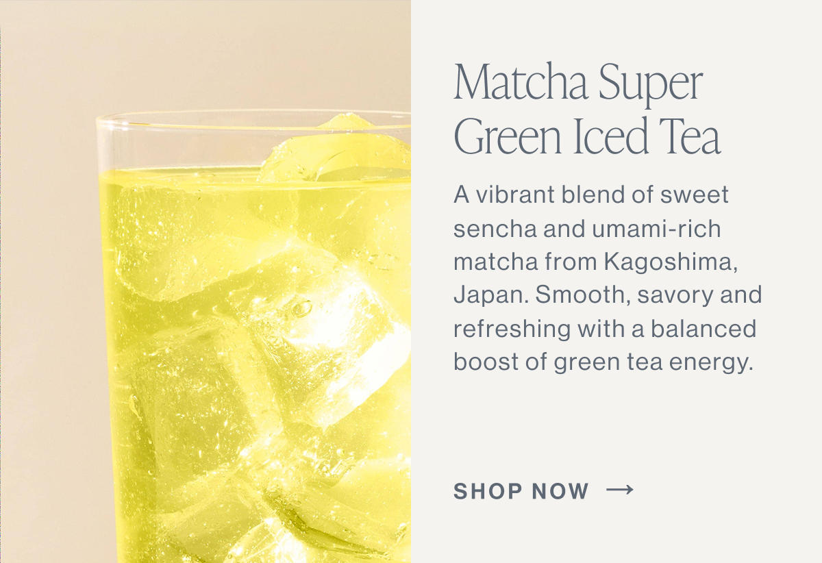 Matcha Super Green Iced Tea