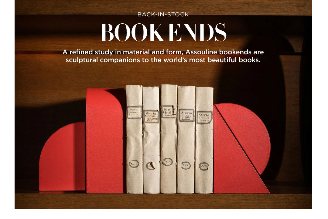 Assouline bookends