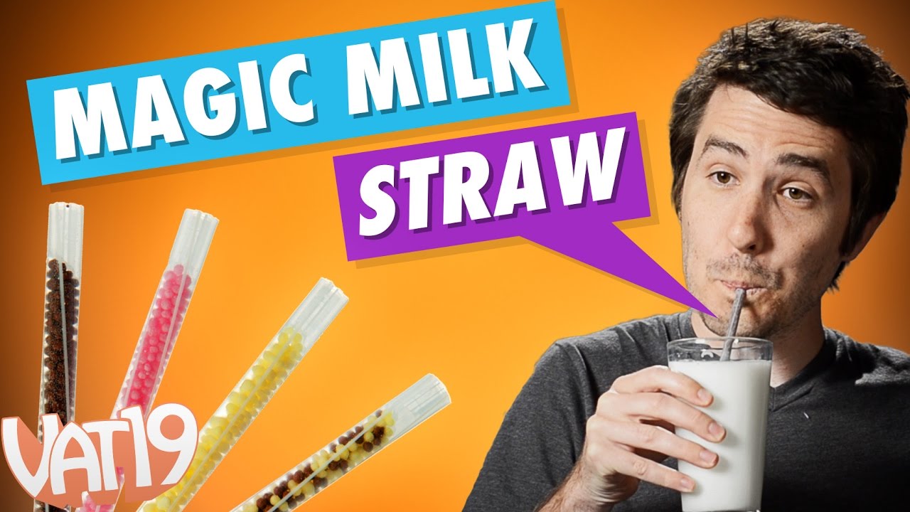 Magic Milk Straws!