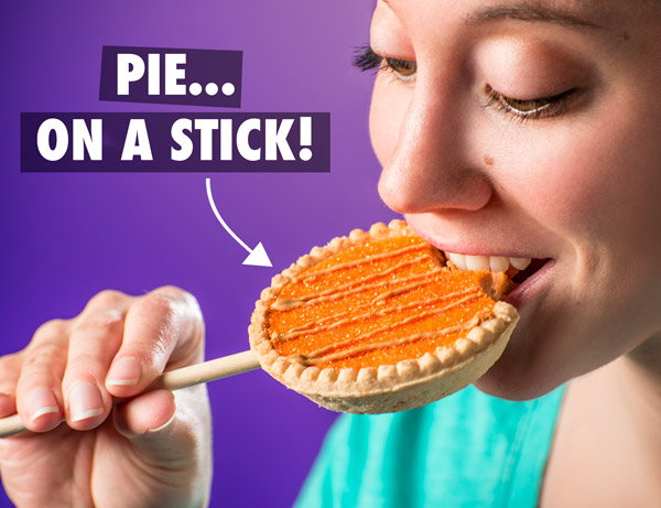 Pie Lollipops!