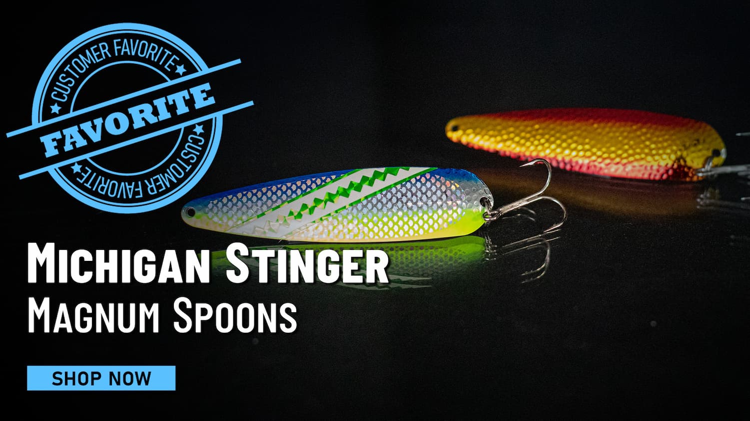Customer Favorite! Michigan Stinger Magnum Spoons Shop Now