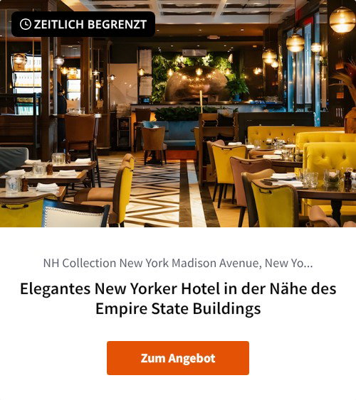 Elegantes New Yorker Hotel in der Nähe des Empire State Buildings