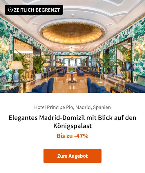 Elegantes Madrid-Domizil mit Blick auf den Königspalast
