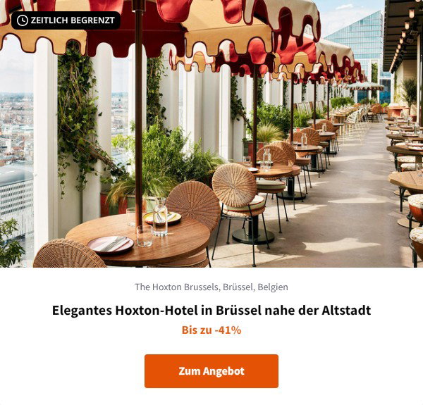 Elegantes Hoxton-Hotel in Brüssel nahe der Altstadt
