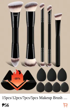 15pcs/12pcs/7pcs/5pcs Makeup Brush...