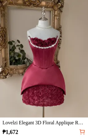 Lovelzi Elegant 3D Floral Applique...