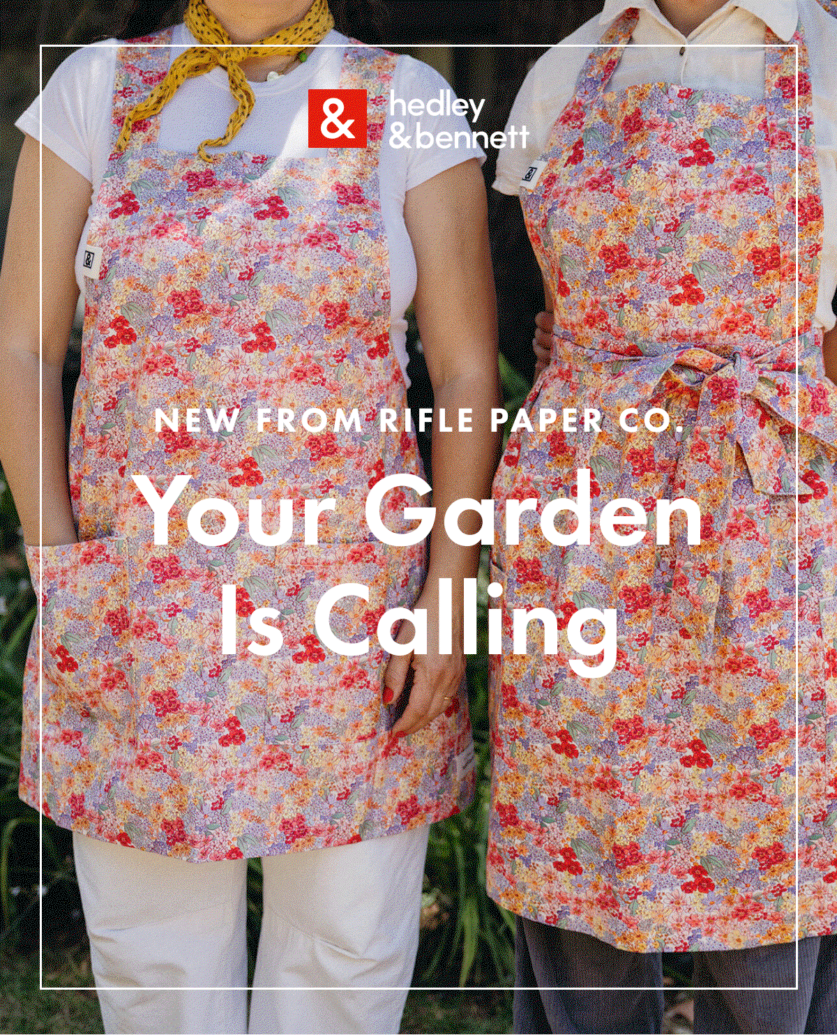 hedley & bennett | NEW FROM RIFLE PAPER CO. | Your Garden Is Calling