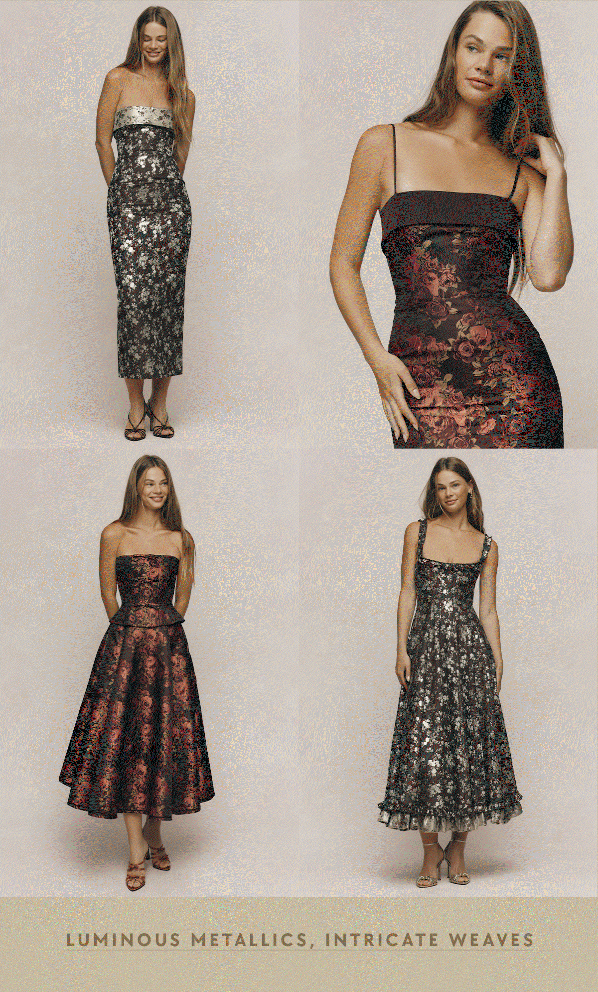 Luminous Metallics, Intricate Weaves