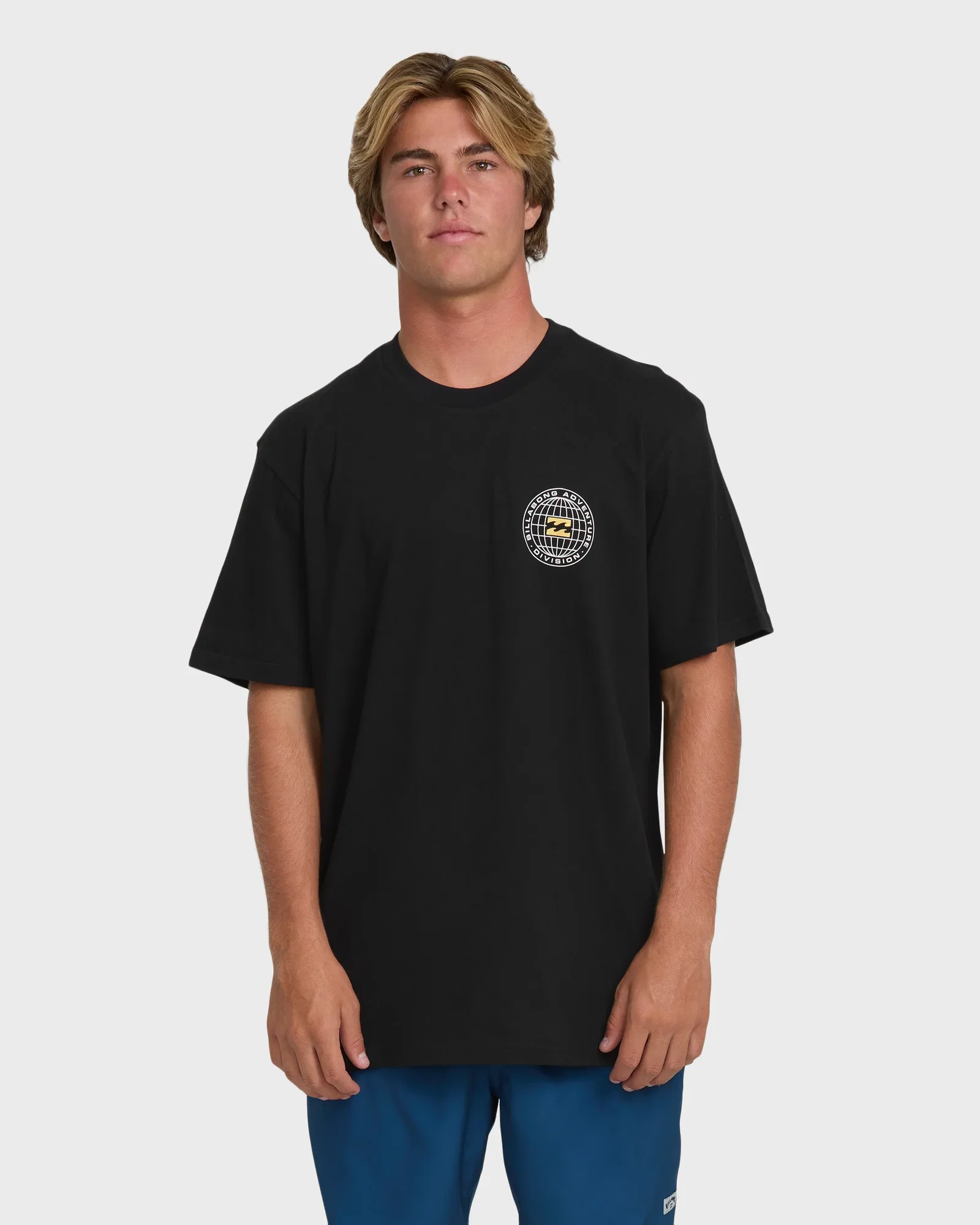 Image of A/Div Rockies Premium Short Sleeve Knit T-Shirt - Black