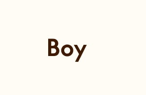 BOY