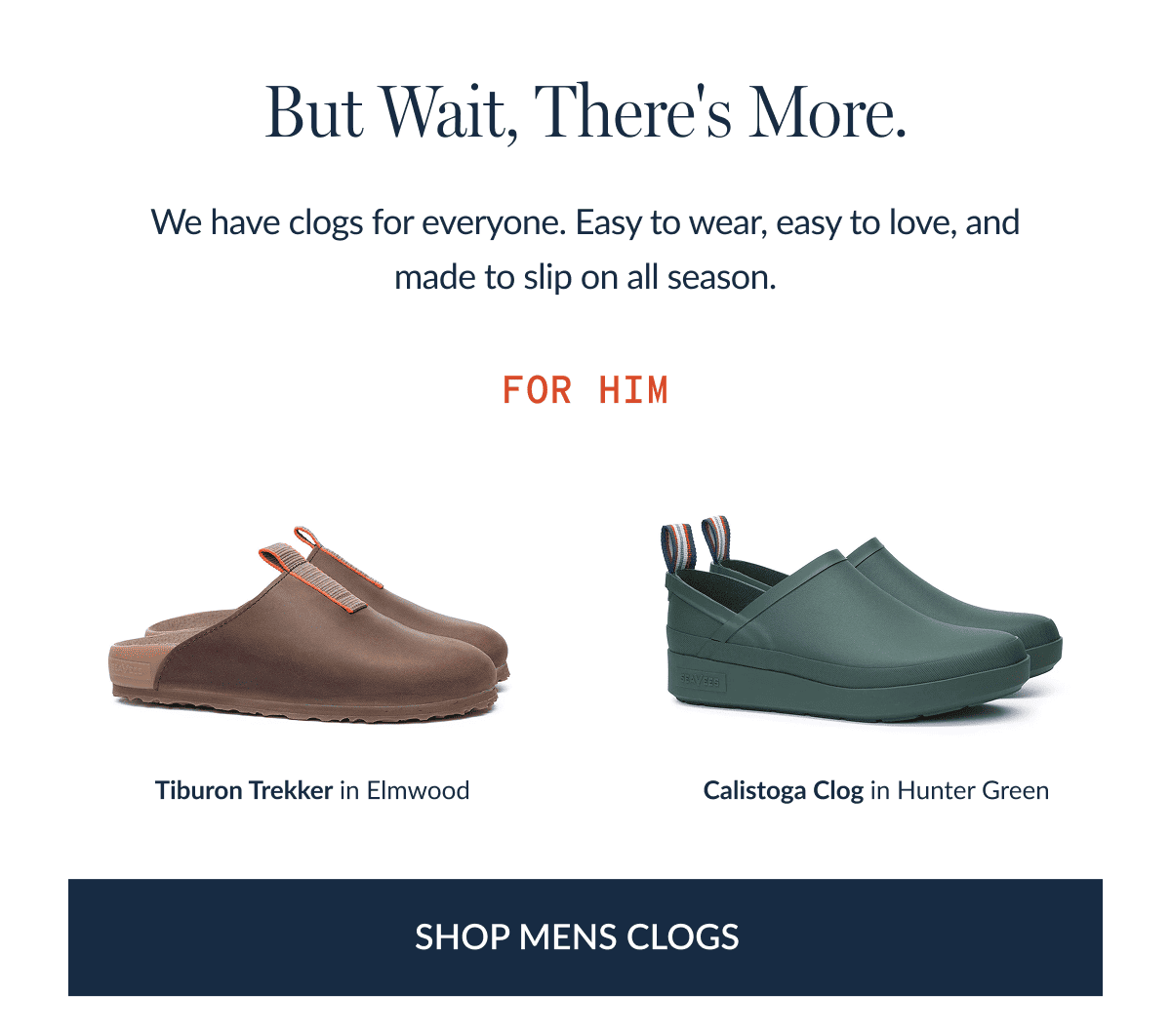 Mens Clogs