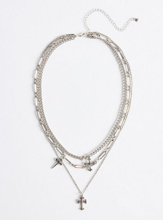 Dagger Layered Necklace