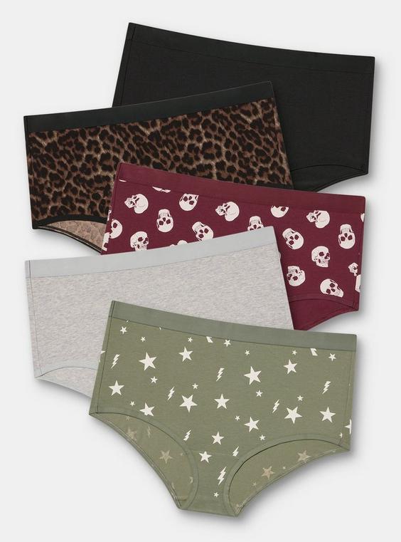 5-Pack Cotton Brief Panty