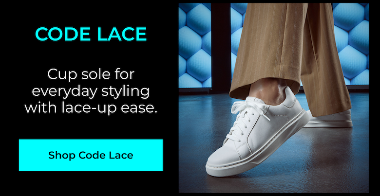 Shop Women's Code Lace | Cup sole for everyday styling with lace-up ease.