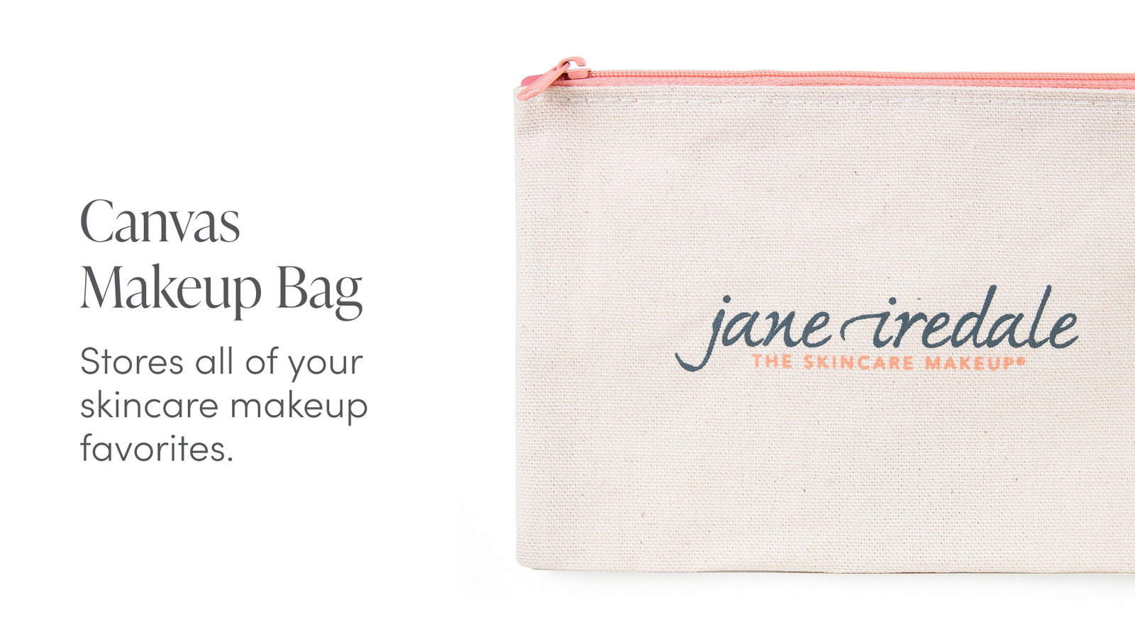 Canvas Makeup Bag 