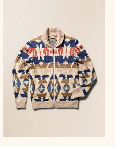 Thunder Voice Eagle Cardigan