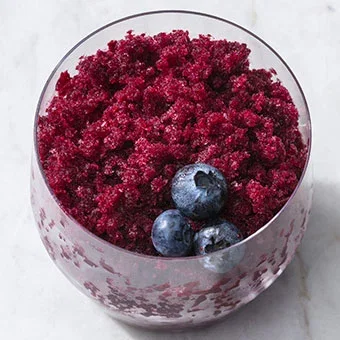 Blueberry Granita