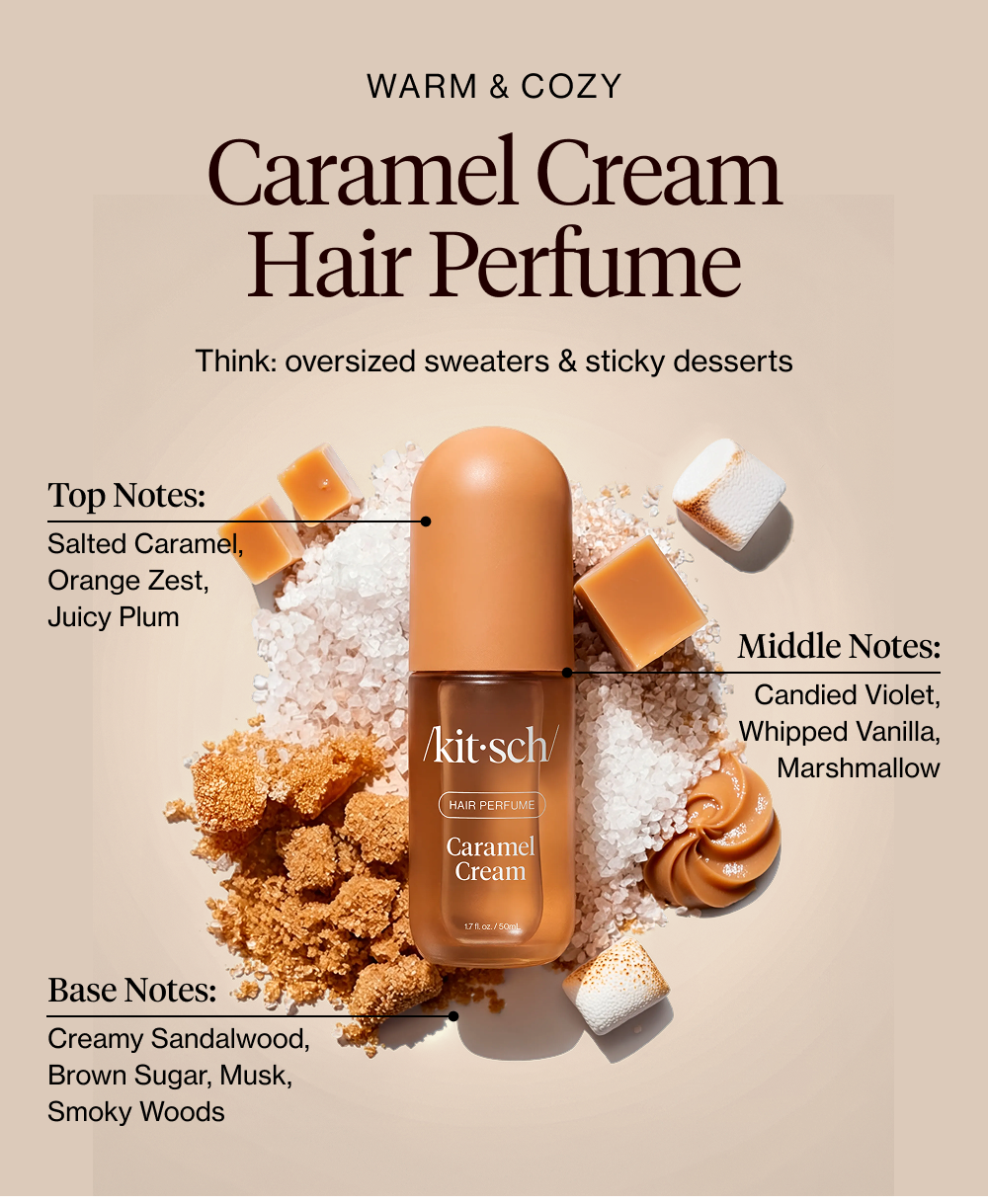 WARM & COZY. Caramel Cream Hair Perfume