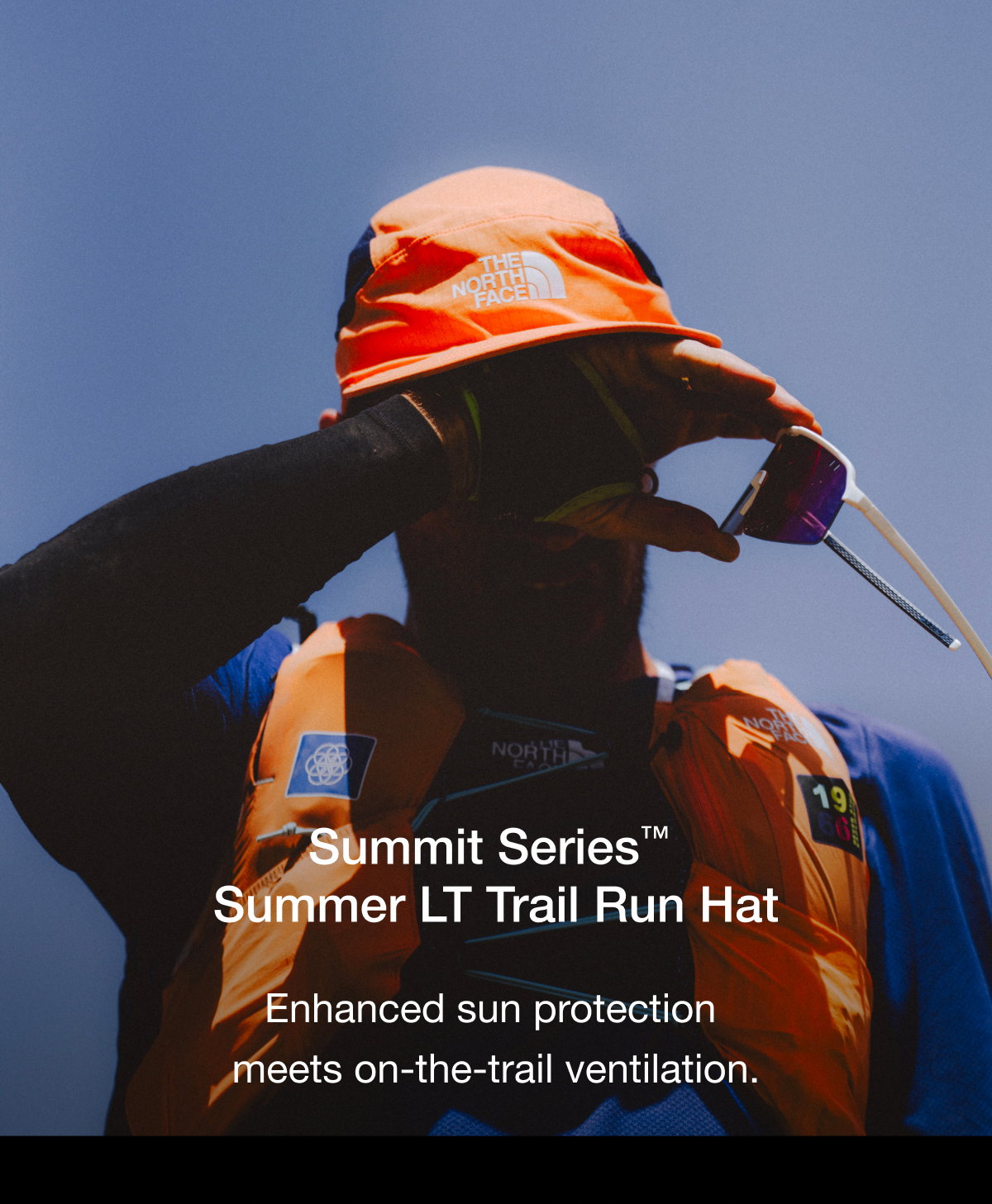 Summit Series Summer LT Trail Run Hat. Enhanced sun protection meets on-the-trail ventilation.