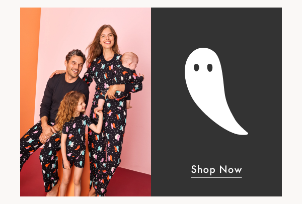 Sparkling Boos Matching Family Pajamas