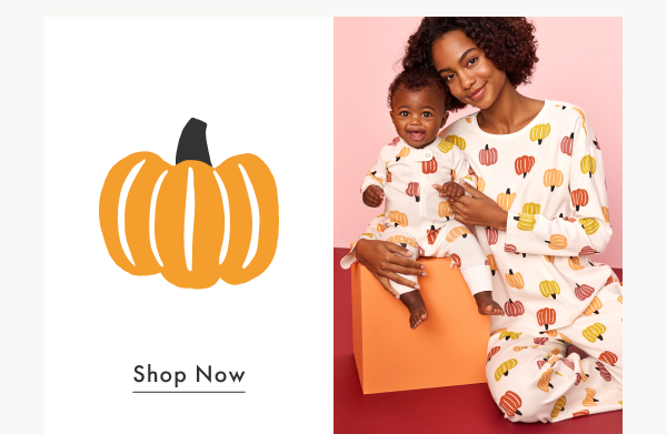 Pumpkin Mommy & Me Pajamas