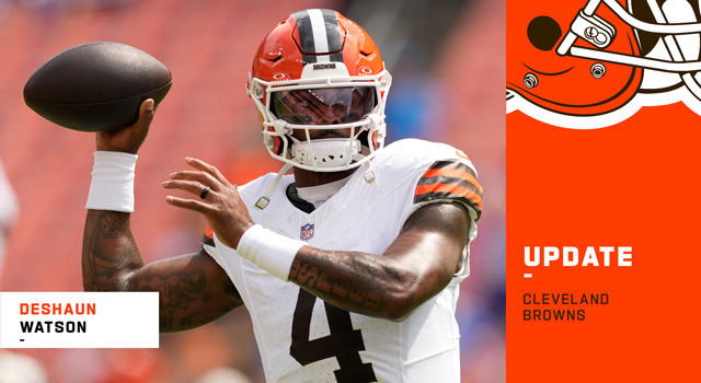 Browns name Deshaun Watson starting QB for Week 1