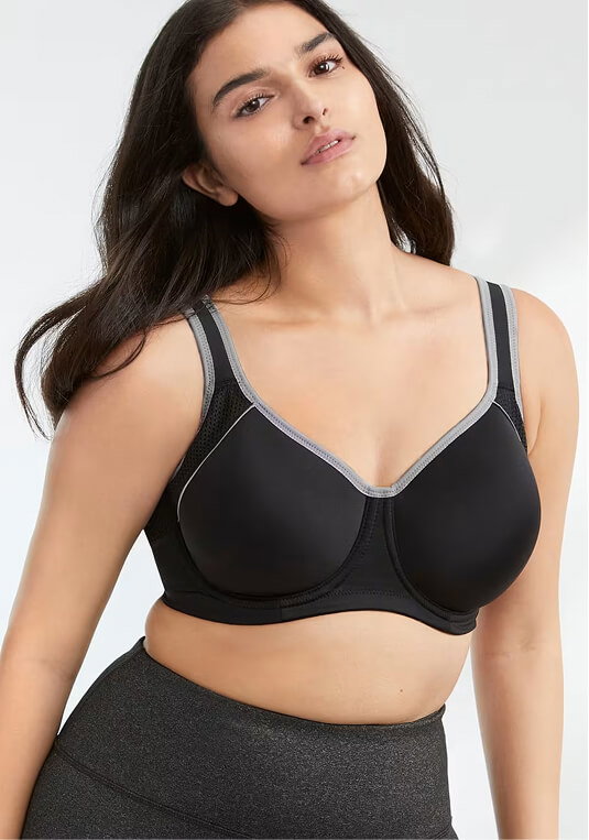 Wacoal Lindsey Sport Bra Color: Black