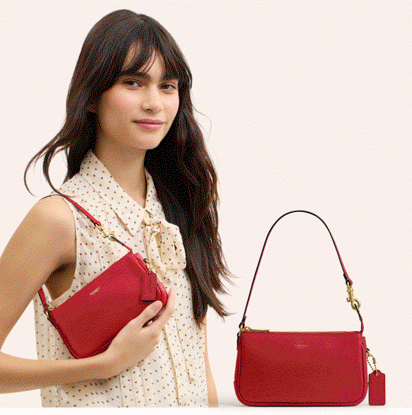 A bold pop of color. Discover your favorite styles in our new red hue. Shop Now