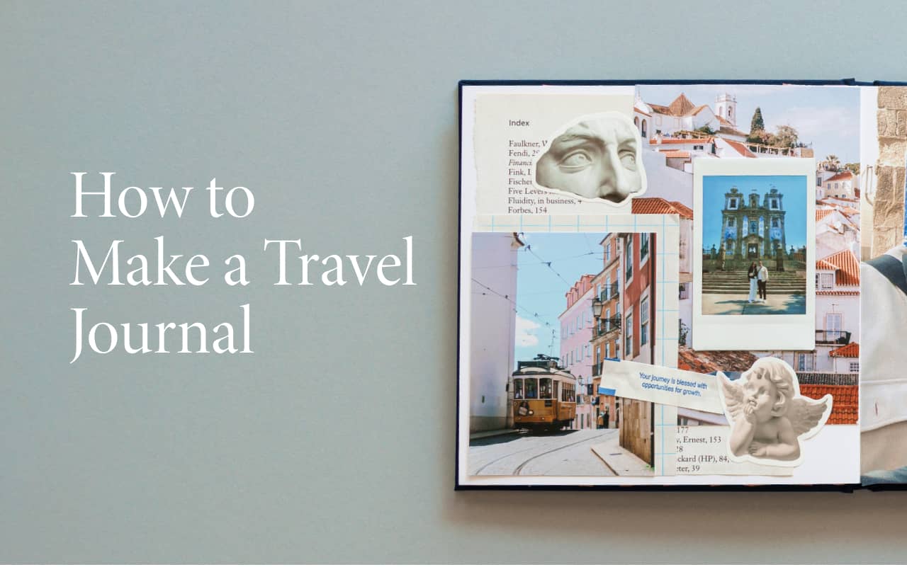 How to make a travel journal