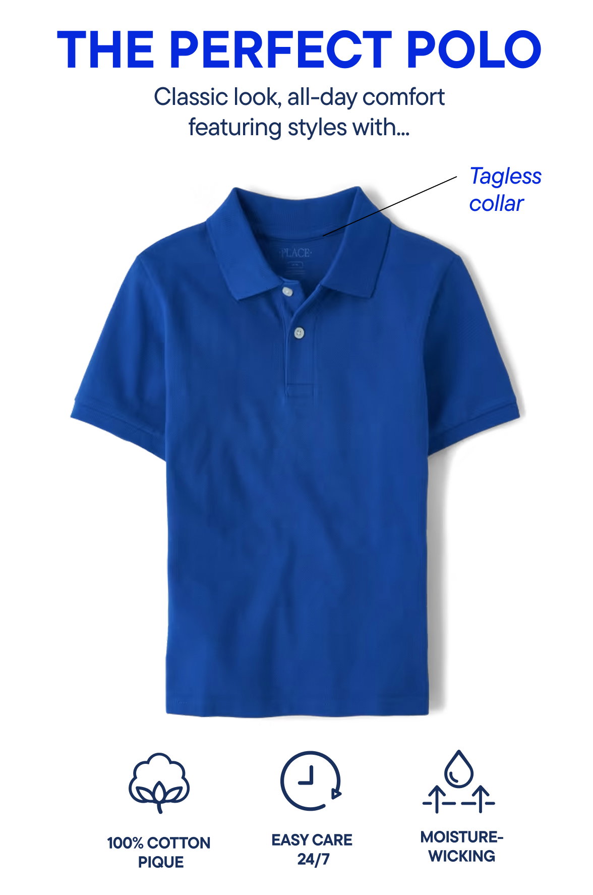 Polos 5+ for $7 each