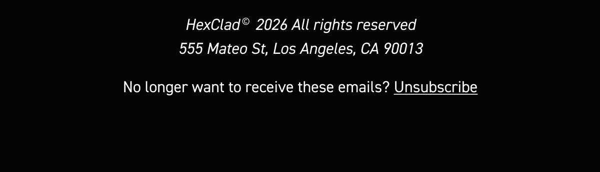 Hexclad ©️ 2025 All rights reserved No longer want to receive these emails? Unsubscribe