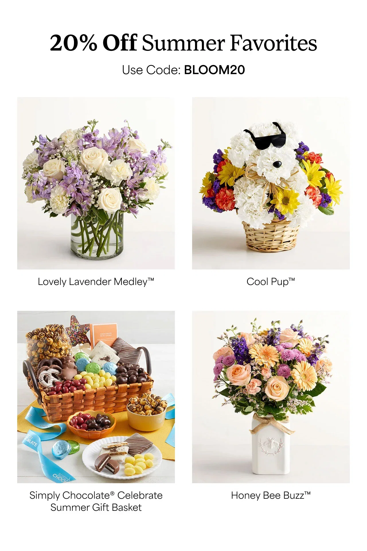 20% Off Summer Favorites | Use Code: BLOOM20