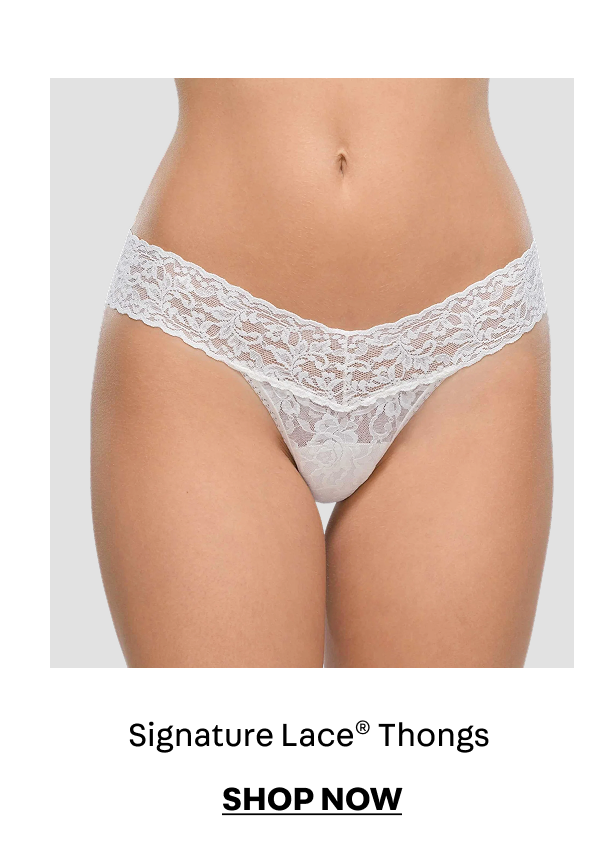 Signature Lace Thong 