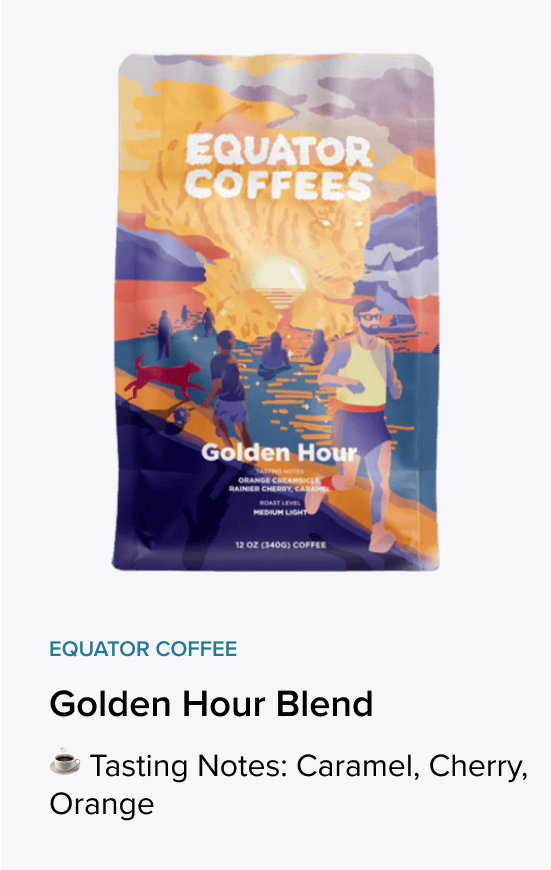Equator Coffee - Golden Hour Blend