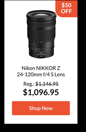 Nikon NIKKOR Z 24-120mm f/4 S Lens