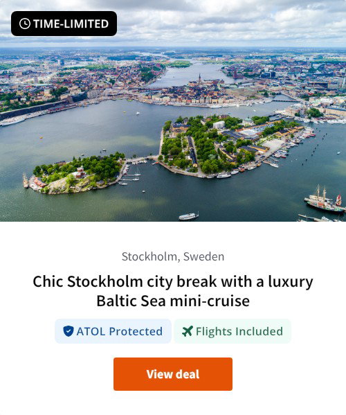 Chic Stockholm city break with a luxury Baltic Sea mini-cruise