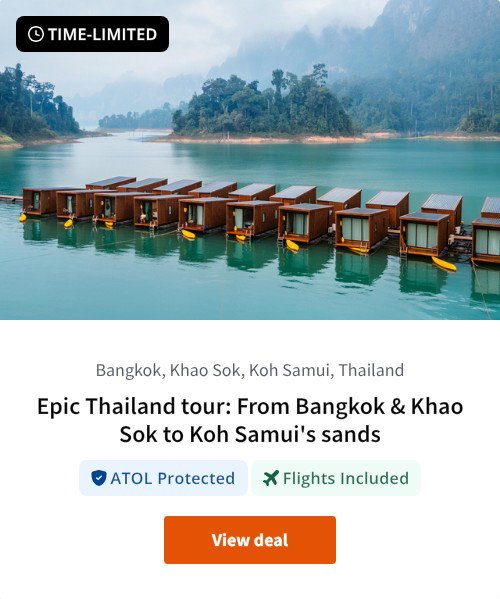 Epic Thailand tour: From Bangkok &amp; Khao Sok to Koh Samui's sands