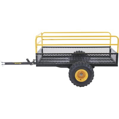 Polar Mesh Trailer, Single Axle, 1400-Lb. Capacity, Model# HDM1400