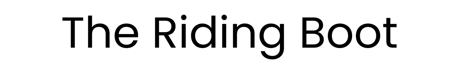 The Riding Boot