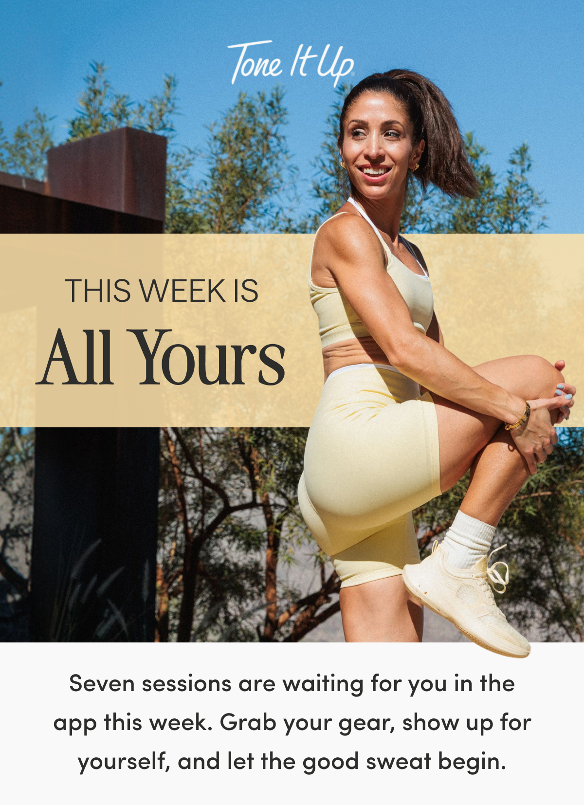 This Week Is All Yours