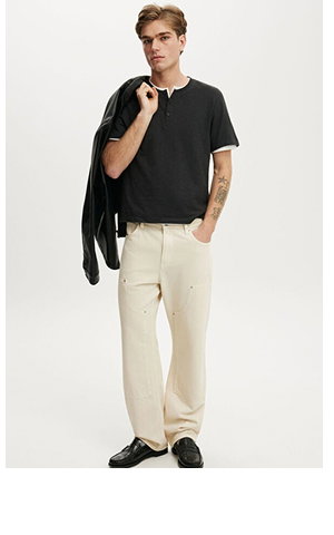 Shop Mens Henley