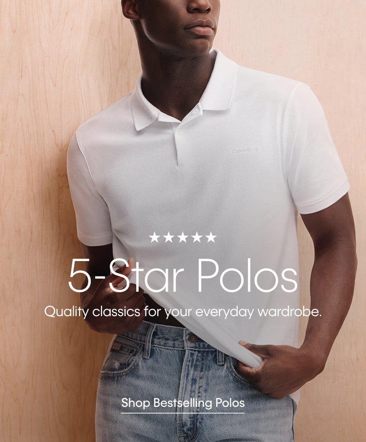 ⭐⭐⭐⭐⭐ | 5-Star Polos | Quality classics for your everyday wardrobe. | Shop Bestselling Polos